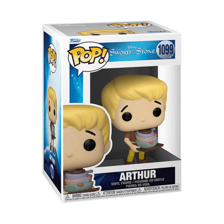 Funko POP! Disney: Sword in the Stone - Arthur Vinyl Figure #1099 - The Mage's Emporium Shumi Toys & Gifts Shopify Collective Shumi Toys & Gifts Used English POP! Vinyl Japanese Style Comic Book