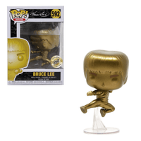 Funko POP! Enter the Dragon - Bruce Lee (Gold) (Flying Man) Vinyl Figure #592 Bait Exclusive - The Mage's Emporium Shumi Toys & Gifts Shopify Collective Shumi Toys & Gifts Used English Exclusives Japanese Style Comic Book