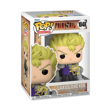 Funko POP! Fairy Tail - Laxus Dreyar Vinyl Figure #1048 - The Mage's Emporium Shumi Toys & Gifts Shopify Collective Shumi Toys & Gifts Used English POP! Vinyl Japanese Style Comic Book