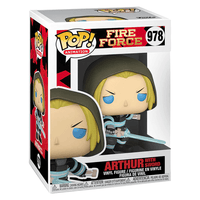 Funko POP! Fire Force - Arthur with Sword Vinyl Figure #978 - The Mage's Emporium Shumi Toys & Gifts Shopify Collective Shumi Toys & Gifts Used English POP! Vinyl Japanese Style Comic Book