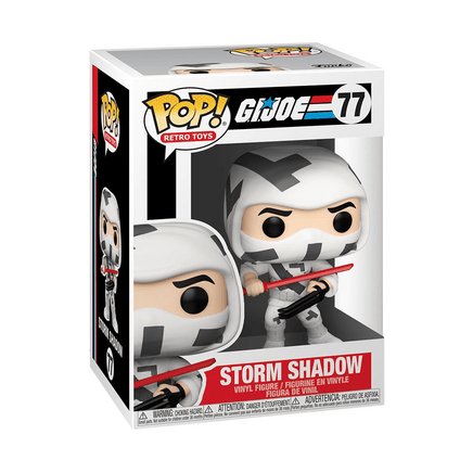 Funko POP! G.I. Joe - Storm Shadow Vinyl Figure #77 - The Mage's Emporium Shumi Toys & Gifts Shopify Collective Shumi Toys & Gifts Used English POP! Vinyl Japanese Style Comic Book