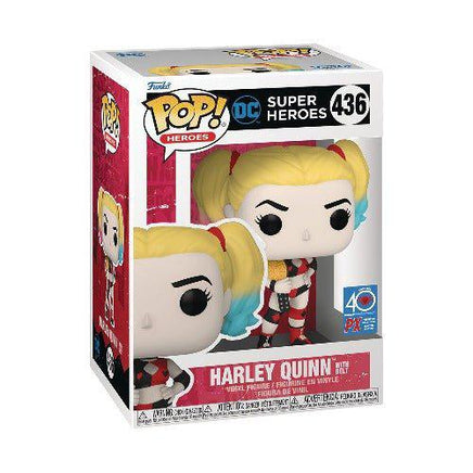 Funko Pop! Heroes 436 Harley Quinn with Belt vinyl figure - PREVIEWS Exclusive - The Mage's Emporium ToyShnip Shopify Collective ToyShnip Used English Toys & Games Japanese Style Comic Book