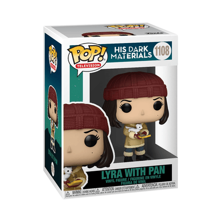 Funko POP! His Dark Materials - Lyra with Pan Vinyl Figure #1108 - The Mage's Emporium Shumi Toys & Gifts Shopify Collective Shumi Toys & Gifts Used English POP! Vinyl Japanese Style Comic Book