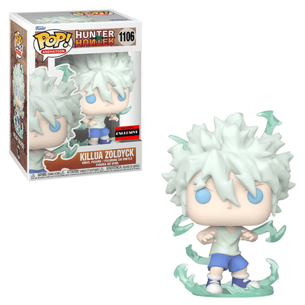 Funko POP! Hunter X Hunter - Killua Zoldyck Vinyl Figure #1106 AAA Anime Exclusive - The Mage's Emporium Shumi Toys & Gifts Shopify Collective Shumi Toys & Gifts Used English Exclusives Japanese Style Comic Book