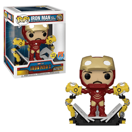Funko POP! Iron Man 2 - Iron Man with Gantry (Glow in the Dark) Deluxe Vinyl Figure #905 Previews Exclusive (PX) - The Mage's Emporium Shumi Toys & Gifts Shopify Collective Shumi Toys & Gifts Used English Exclusives Japanese Style Comic Book