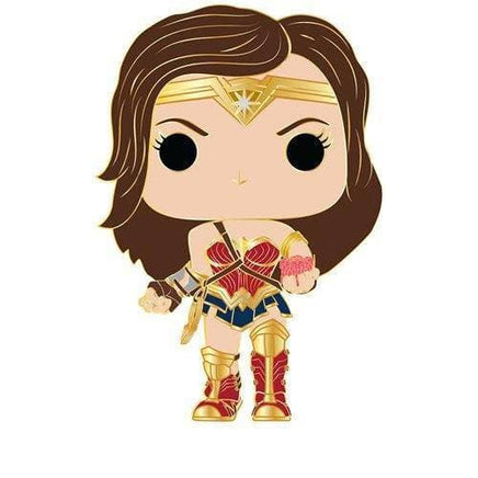 Funko Pop! - Justice League Large Enamel Pin - Select Figure(s) - The Mage's Emporium ToyShnip Shopify Collective ToyShnip Used English Brooches & Lapel Pins Japanese Style Comic Book
