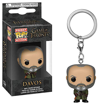 Funko POP! Keychain: Game of Thrones - Davos Pocket Keychain - The Mage's Emporium Shumi Toys & Gifts Shopify Collective Shumi Toys & Gifts Used English POP! Keychain Japanese Style Comic Book