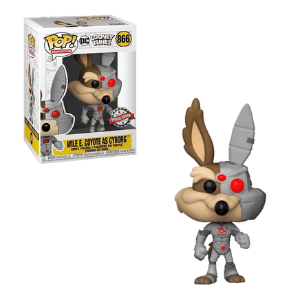 Funko POP! Looney Tunes - Wile E. Coyote as Cyborg Vinyl Figure #866 Special Edition Exclusive - The Mage's Emporium Shumi Toys & Gifts Shopify Collective Shumi Toys & Gifts Used English Exclusives Japanese Style Comic Book