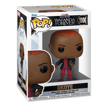 Funko POP! Marvel: Black Panther Wakanda Forever - Okoye Figure #1100 - The Mage's Emporium Shumi Toys & Gifts Shopify Collective Shumi Toys & Gifts Used English POP! Vinyl Japanese Style Comic Book