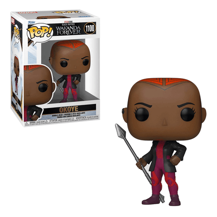 Funko POP! Marvel: Black Panther Wakanda Forever - Okoye Figure #1100 - The Mage's Emporium Shumi Toys & Gifts Shopify Collective Shumi Toys & Gifts Used English POP! Vinyl Japanese Style Comic Book