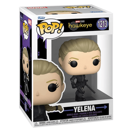 Funko POP! Marvel: Hawkeye - Yelena Vinyl Figure #1213 - The Mage's Emporium Shumi Toys & Gifts Shopify Collective Shumi Toys & Gifts Used English POP! Vinyl Japanese Style Comic Book
