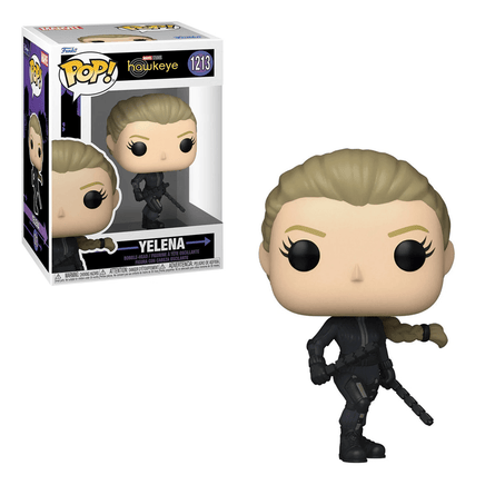 Funko POP! Marvel: Hawkeye - Yelena Vinyl Figure #1213 - The Mage's Emporium Shumi Toys & Gifts Shopify Collective Shumi Toys & Gifts Used English POP! Vinyl Japanese Style Comic Book