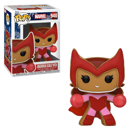 Funko POP! Marvel Holiday - Gingerbread Scarlet Witch Vinyl Figure #940 - The Mage's Emporium Shumi Toys & Gifts Shopify Collective Shumi Toys & Gifts Used English POP! Vinyl Japanese Style Comic Book