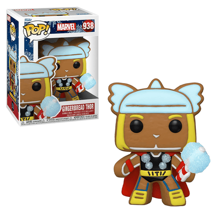 Funko POP! Marvel Holiday - Gingerbread Thor Vinyl Figure #938 - The Mage's Emporium Shumi Toys & Gifts Shopify Collective Shumi Toys & Gifts Used English POP! Vinyl Japanese Style Comic Book