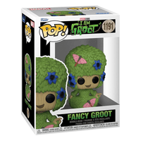 Funko POP! Marvel: I Am Groot - Fancy Groot Vinyl Figure #1191 - The Mage's Emporium Shumi Toys & Gifts Shopify Collective Shumi Toys & Gifts Used English POP! Vinyl Japanese Style Comic Book