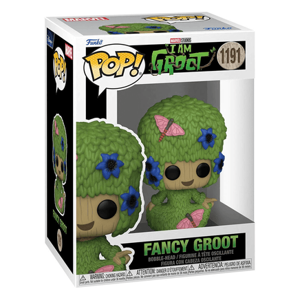 Funko POP! Marvel: I Am Groot - Fancy Groot Vinyl Figure #1191 - The Mage's Emporium Shumi Toys & Gifts Shopify Collective Shumi Toys & Gifts Used English POP! Vinyl Japanese Style Comic Book