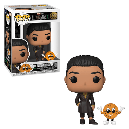 Funko POP! Marvel: Loki - Ravonna Renslayer with Miss Minutes Vinyl Figure #899 - The Mage's Emporium Shumi Toys & Gifts Shopify Collective Shumi Toys & Gifts Used English POP! Vinyl Japanese Style Comic Book