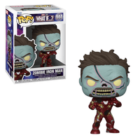 Funko POP! Marvel: What If - Zombie Iron Man Vinyl Figure #944 - The Mage's Emporium Shumi Toys & Gifts Shopify Collective Shumi Toys & Gifts Used English POP! Vinyl Japanese Style Comic Book