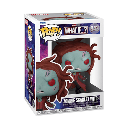 Funko POP! Marvel: What If - Zombie Scarlet Witch Vinyl Figure #943 - The Mage's Emporium Shumi Toys & Gifts Shopify Collective Shumi Toys & Gifts Used English POP! Vinyl Japanese Style Comic Book