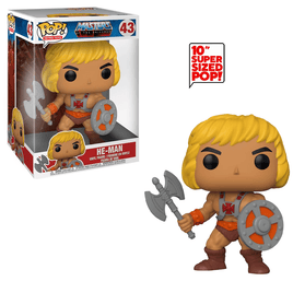 Funko POP! Masters of the Universe - 10 - Inch He - Man Vinyl Figure - The Mage's Emporium Shumi Toys & Gifts Shopify Collective Shumi Toys & Gifts Used English POP! Jumbo Japanese Style Comic Book