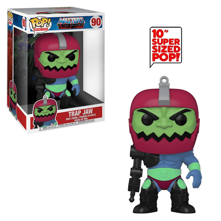 Funko POP! Masters of the Universe - 10 - Inch Trapjaw Vinyl Figure #90 - The Mage's Emporium Shumi Toys & Gifts Shopify Collective Shumi Toys & Gifts Used English POP! Jumbo Japanese Style Comic Book
