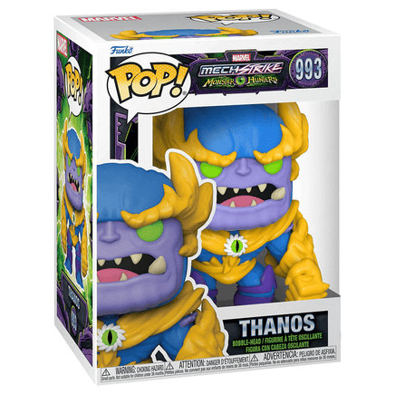 Funko POP! Mech Strike: Monster Hunters - Thanos Vinyl Figure #993 - The Mage's Emporium Shumi Toys & Gifts Shopify Collective Shumi Toys & Gifts Used English POP! Vinyl Japanese Style Comic Book