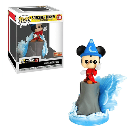 Funko POP! Movie Moment: Disney Fantasia - Sorcerer Mickey Vinyl Figure #481 BoxLunch Exclusive - The Mage's Emporium Shumi Toys & Gifts Shopify Collective Shumi Toys & Gifts Used English POP! Movie Poster Japanese Style Comic Book