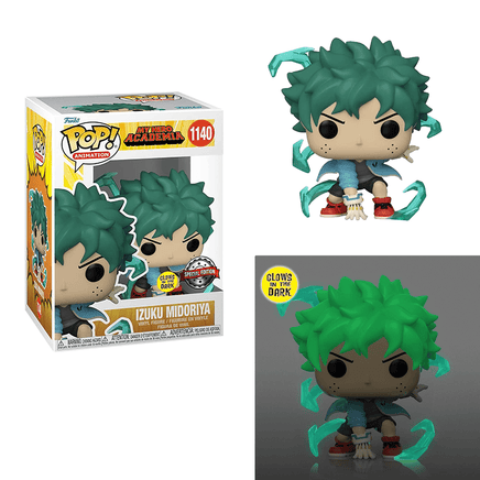 Funko POP! My Hero Academia - Izuku Midoriya with Gloves (Glow in the Dark) Vinyl Figure #1140 Special Edition Exclusive - The Mage's Emporium Shumi Toys & Gifts Shopify Collective Shumi Toys & Gifts Used English Exclusives Japanese Style Comic Book