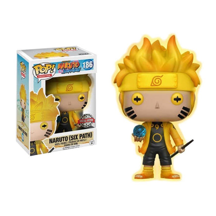 Funko POP! Naruto Shippuden - Naruto (Six Path) (GITD) Vinyl Figure #186 Special Edition Exclusive [READ DESCRIPTION] - The Mage's Emporium Shumi Toys & Gifts Shopify Collective Shumi Toys & Gifts Used English Exclusives Japanese Style Comic Book