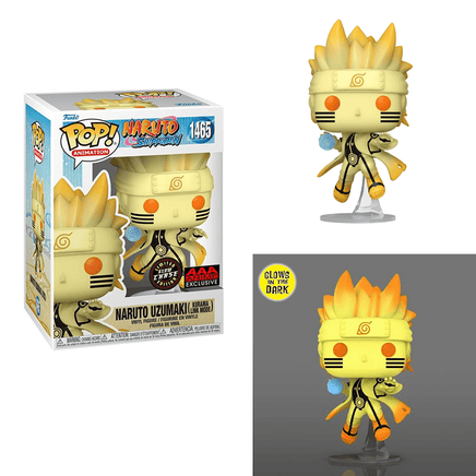 Funko POP! Naruto Shippuden - Naruto Uzumaki (Kurama Link Mode) Vinyl Figure #1465 AAA Anime Exclusive - The Mage's Emporium Shumi Toys & Gifts Shopify Collective Shumi Toys & Gifts Used English Exclusives Japanese Style Comic Book