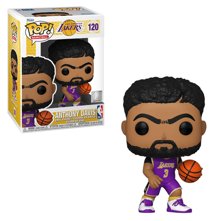 Funko POP! NBA: Lakers - Anthony Davis (Purple Jersey) Vinyl Figure #120 - The Mage's Emporium Shumi Toys & Gifts Shopify Collective Shumi Toys & Gifts Used English POP! Vinyl Japanese Style Comic Book