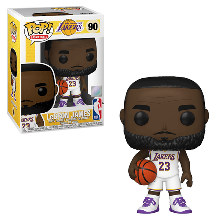 Funko POP! NBA: Lakers - LeBron James (Alternate) Vinyl Figure #90 - The Mage's Emporium Shumi Toys & Gifts Shopify Collective Shumi Toys & Gifts Used English POP! Vinyl Japanese Style Comic Book