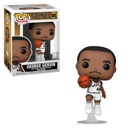 Funko POP! NBA: Legends - George Gervin (Spurs Home) Vinyl Figure #105 - The Mage's Emporium Shumi Toys & Gifts Shopify Collective Shumi Toys & Gifts Used English POP! Vinyl Japanese Style Comic Book