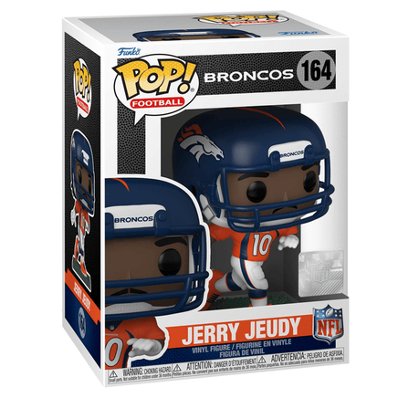 Funko POP! NFL: Broncos - Jerry Jeudy (Home Uniform) Vinyl Figure #164 - The Mage's Emporium Shumi Toys & Gifts Shopify Collective Shumi Toys & Gifts Used English POP! Vinyl Japanese Style Comic Book