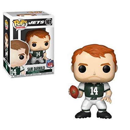 Funko POP! NFL: Jets - Sam Darnold Vinyl Figure #107 - The Mage's Emporium Shumi Toys & Gifts Shopify Collective Shumi Toys & Gifts Used English POP! Vinyl Japanese Style Comic Book