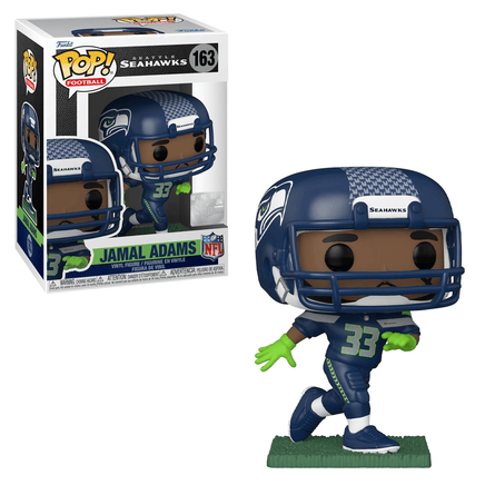 Funko POP! NFL: Seahawks - Jamal Adams (Home Uniform) Vinyl Figure #163 - The Mage's Emporium Shumi Toys & Gifts Shopify Collective Shumi Toys & Gifts Used English POP! Vinyl Japanese Style Comic Book