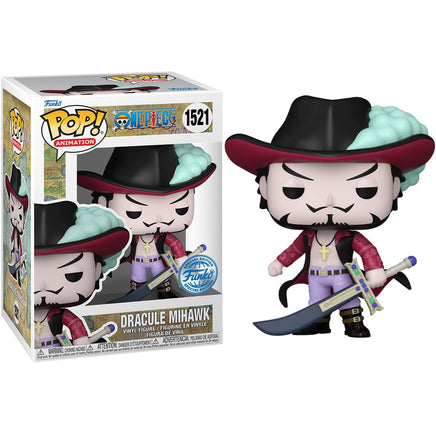 Funko POP! One Piece - Dracule Mihawk Vinyl Figure #1521 Special Edition Exclusive - The Mage's Emporium Shumi Toys & Gifts Shopify Collective Shumi Toys & Gifts Used English Exclusives Japanese Style Comic Book