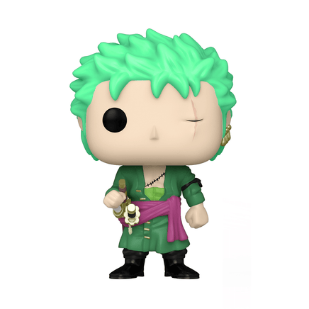 Funko POP! One Piece - Roronoa Zoro (Glow in the Dark) Vinyl Figure #327 Kody Trading Exclusive - The Mage's Emporium Shumi Toys & Gifts Shopify Collective Shumi Toys & Gifts Used English Exclusives Japanese Style Comic Book