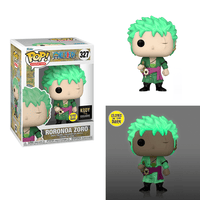 Funko POP! One Piece - Roronoa Zoro (Glow in the Dark) Vinyl Figure #327 Kody Trading Exclusive - The Mage's Emporium Shumi Toys & Gifts Shopify Collective Shumi Toys & Gifts Used English Exclusives Japanese Style Comic Book