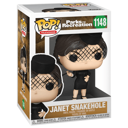 Funko POP! Parks and Recreation - Janet Snakehole Vinyl Figure #1148 - The Mage's Emporium Shumi Toys & Gifts Shopify Collective Shumi Toys & Gifts Used English POP! Vinyl Japanese Style Comic Book