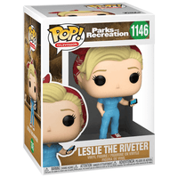 Funko POP! Parks and Recreation - Leslie the Riveter Vinyl Figure #1146 - The Mage's Emporium Shumi Toys & Gifts Shopify Collective Shumi Toys & Gifts Used English POP! Vinyl Japanese Style Comic Book