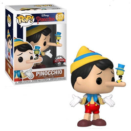Funko POP! Pinocchio - Pinocchio (Long Nose) with Jiminy Cricket Vinyl Figure #617 Special Edition Exclusive [READ DESCRIPTION] - The Mage's Emporium Shumi Toys & Gifts Shopify Collective Shumi Toys & Gifts Used English Exclusives Japanese Style Comic Book