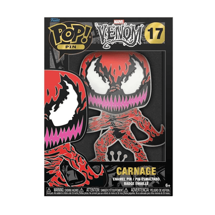 Funko POP! Pins: Marvel Venom - Venom Carnage #17 - The Mage's Emporium Shumi Toys & Gifts Shopify Collective Shumi Toys & Gifts Used English POP! Pins Japanese Style Comic Book