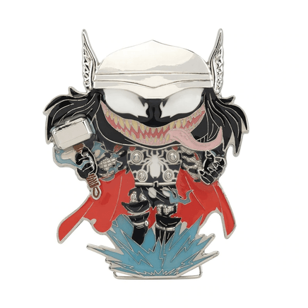 Funko POP! Pins: Marvel Venom - Venom Thor #15 - The Mage's Emporium Shumi Toys & Gifts Shopify Collective Shumi Toys & Gifts Used English POP! Pins Japanese Style Comic Book