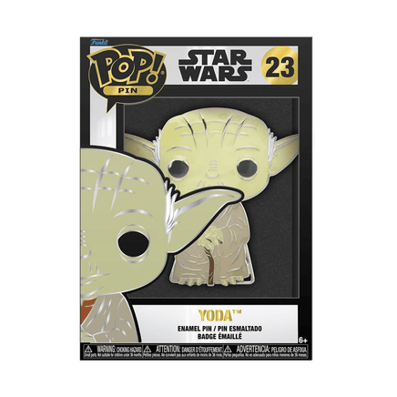 Funko POP! Pins: Star Wars - Yoda #23 - The Mage's Emporium Shumi Toys & Gifts Shopify Collective Shumi Toys & Gifts Used English POP! Pins Japanese Style Comic Book
