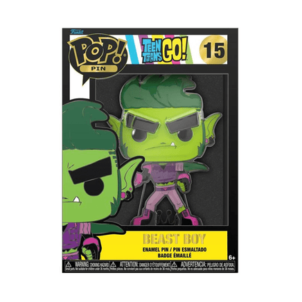 Funko POP! Pins: Teen Titans Go! - Beast Boy - The Mage's Emporium Shumi Toys & Gifts Shopify Collective Shumi Toys & Gifts Used English POP! Pins Japanese Style Comic Book