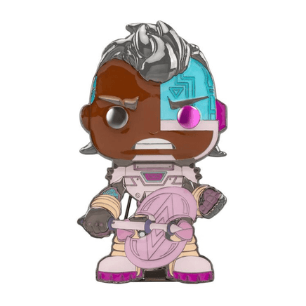 Funko POP! Pins: Teen Titans Go! - Cyborg - The Mage's Emporium Shumi Toys & Gifts Shopify Collective Shumi Toys & Gifts Used English POP! Pins Japanese Style Comic Book
