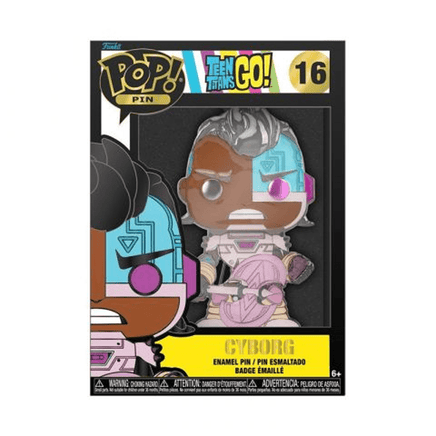 Funko POP! Pins: Teen Titans Go! - Cyborg - The Mage's Emporium Shumi Toys & Gifts Shopify Collective Shumi Toys & Gifts Used English POP! Pins Japanese Style Comic Book