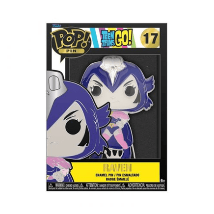 Funko POP! Pins: Teen Titans Go! - Raven #17 - The Mage's Emporium Shumi Toys & Gifts Shopify Collective Shumi Toys & Gifts Used English POP! Pins Japanese Style Comic Book