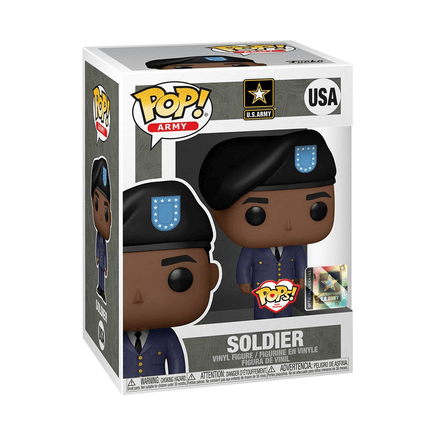 Funko POP! Pops! with Purpose: Army - Male 1 (Service Uniform) Vinyl Figure - The Mage's Emporium Shumi Toys & Gifts Shopify Collective Shumi Toys & Gifts Used English POP! Vinyl Japanese Style Comic Book